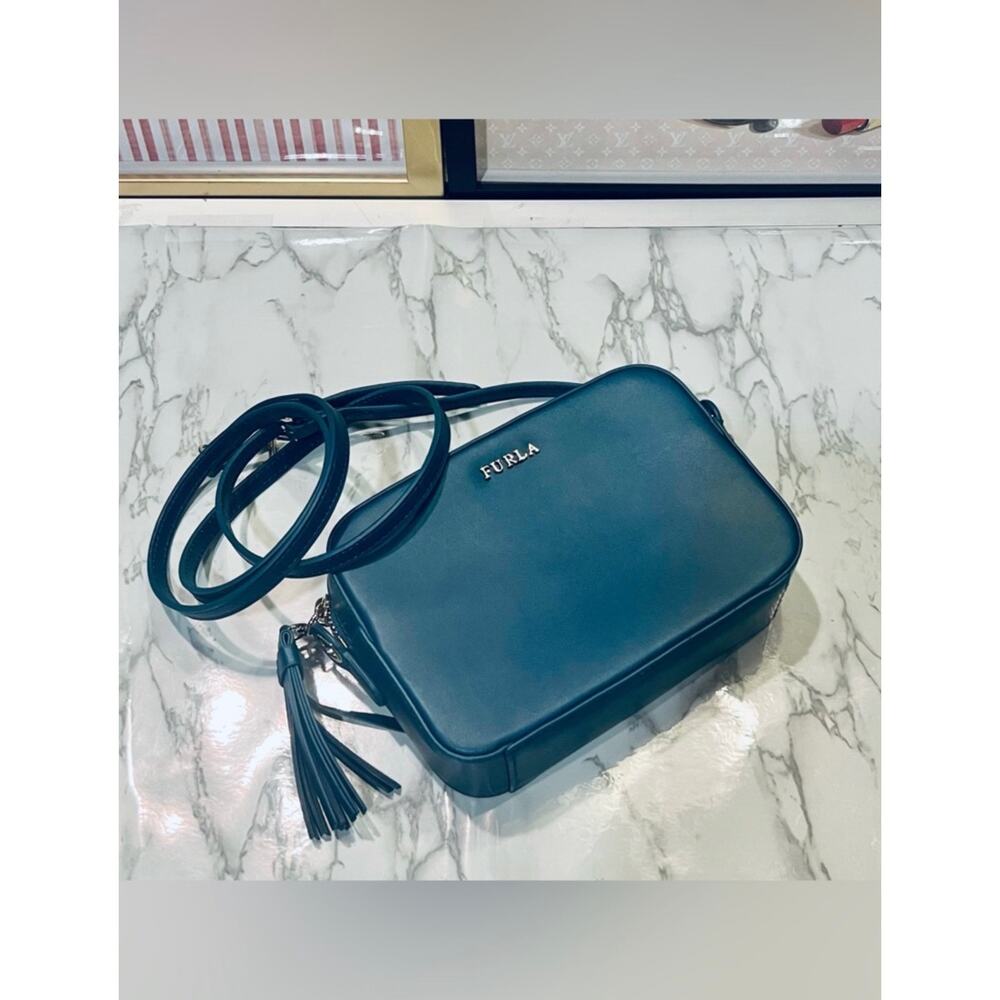 Furla Lilli Mini Crossbody Camera Bag - Calfskin Leather